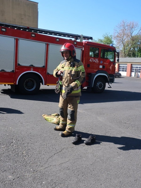 Wizyta u strażaków